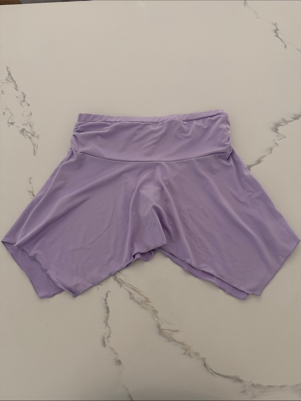 SHEIN Pastel Lavender Flowy Skirt